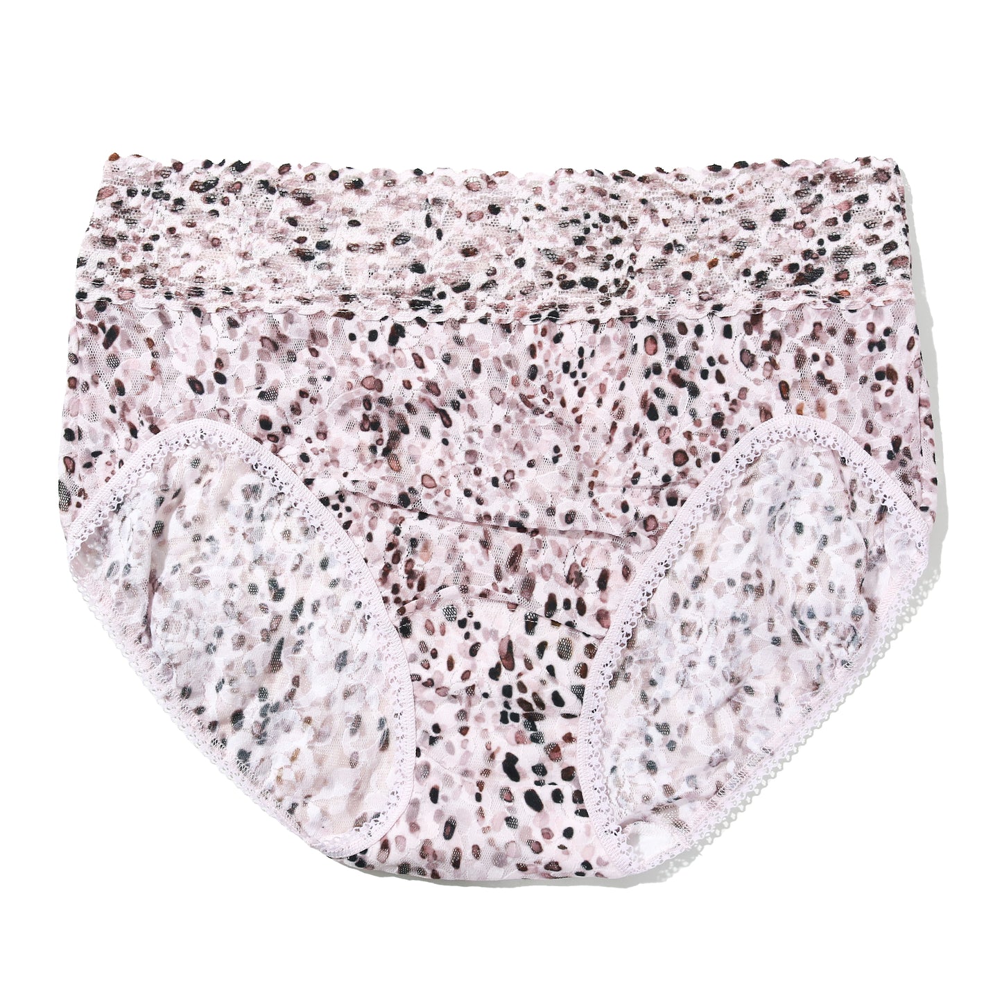 Hanky Panky PLUS Printed Retro Lace V-kini PR9K2124X