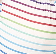Stripe & Stare Hoodies Rainbow Stripe