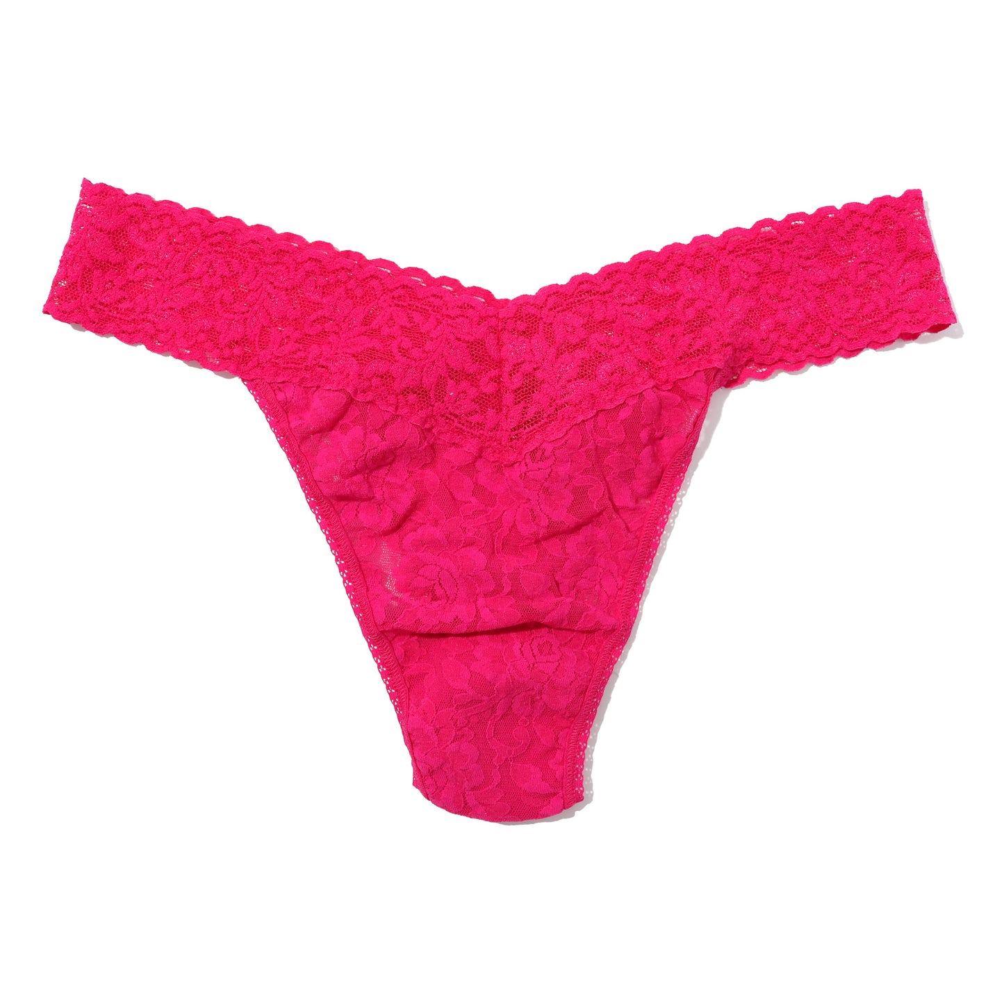 Hanky Panky Signature Lace® Original Rise Thong Sealed With A Kiss 4811 SWAK