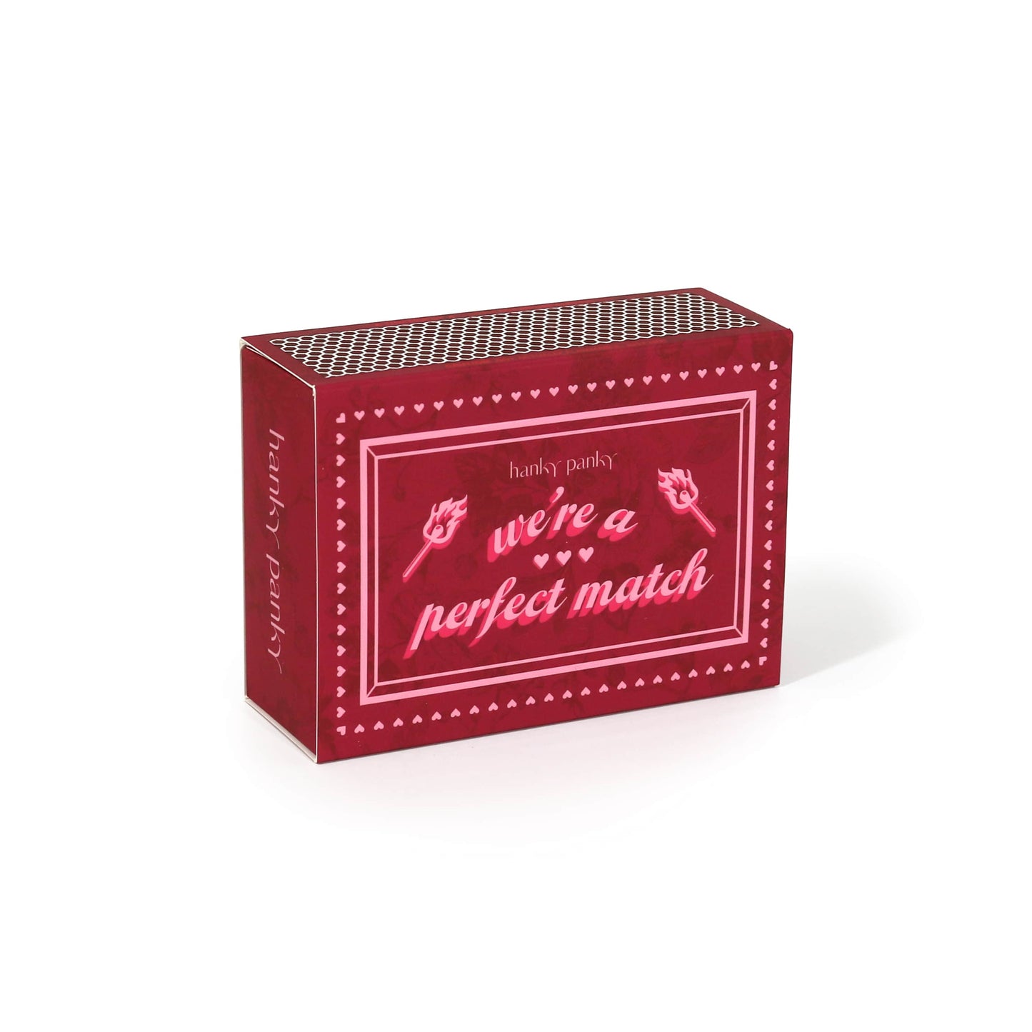 Hanky Panky 3 Pack Signature Lace® Low Rise Valentine's Day Matchbox 49MATCH3PK