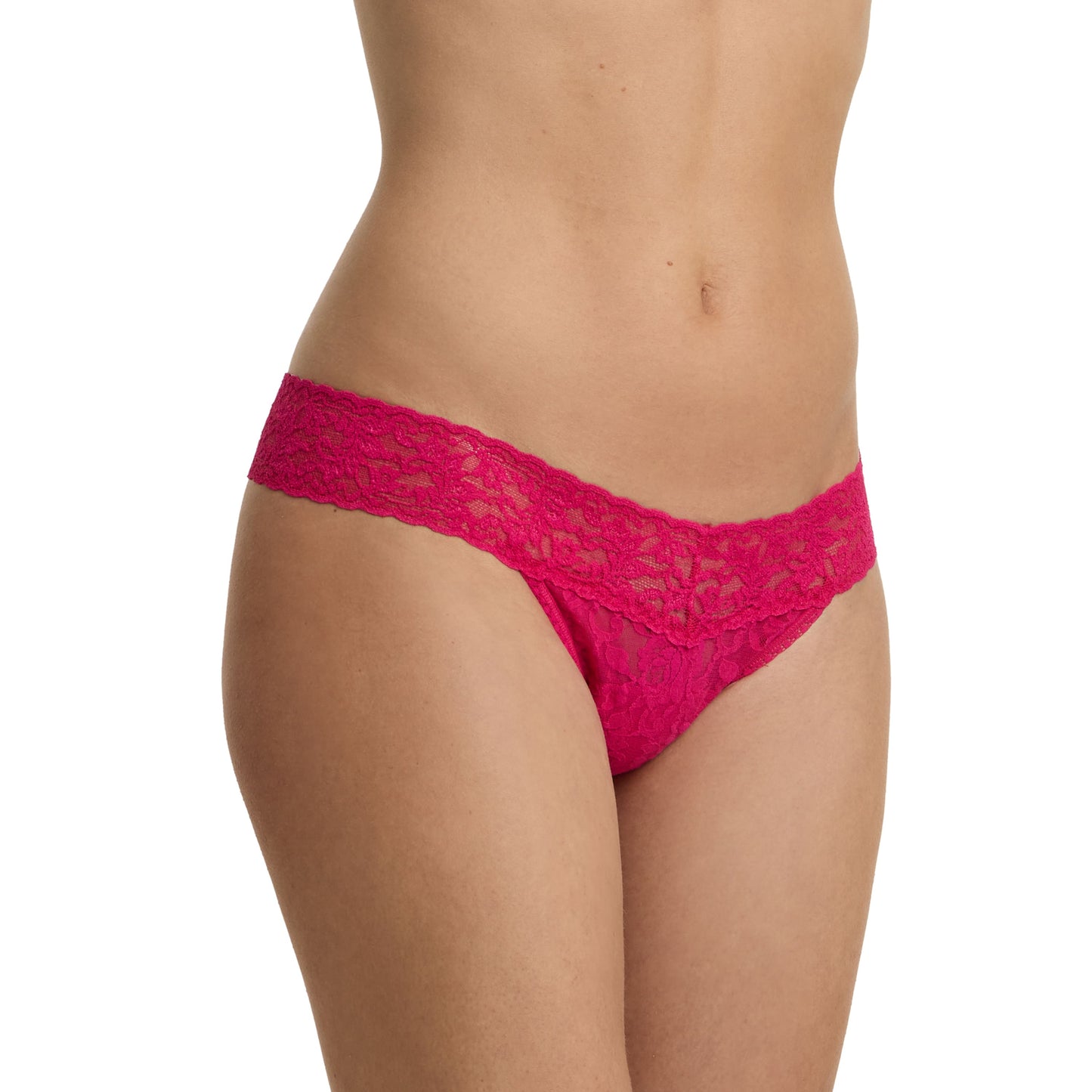 Hanky Panky Signature Lace® Low Rise Thong Sealed With A Kiss 4911 SWAK
