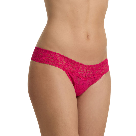 Hanky Panky Signature Lace® Low Rise Thong Sealed With A Kiss 4911 SWAK
