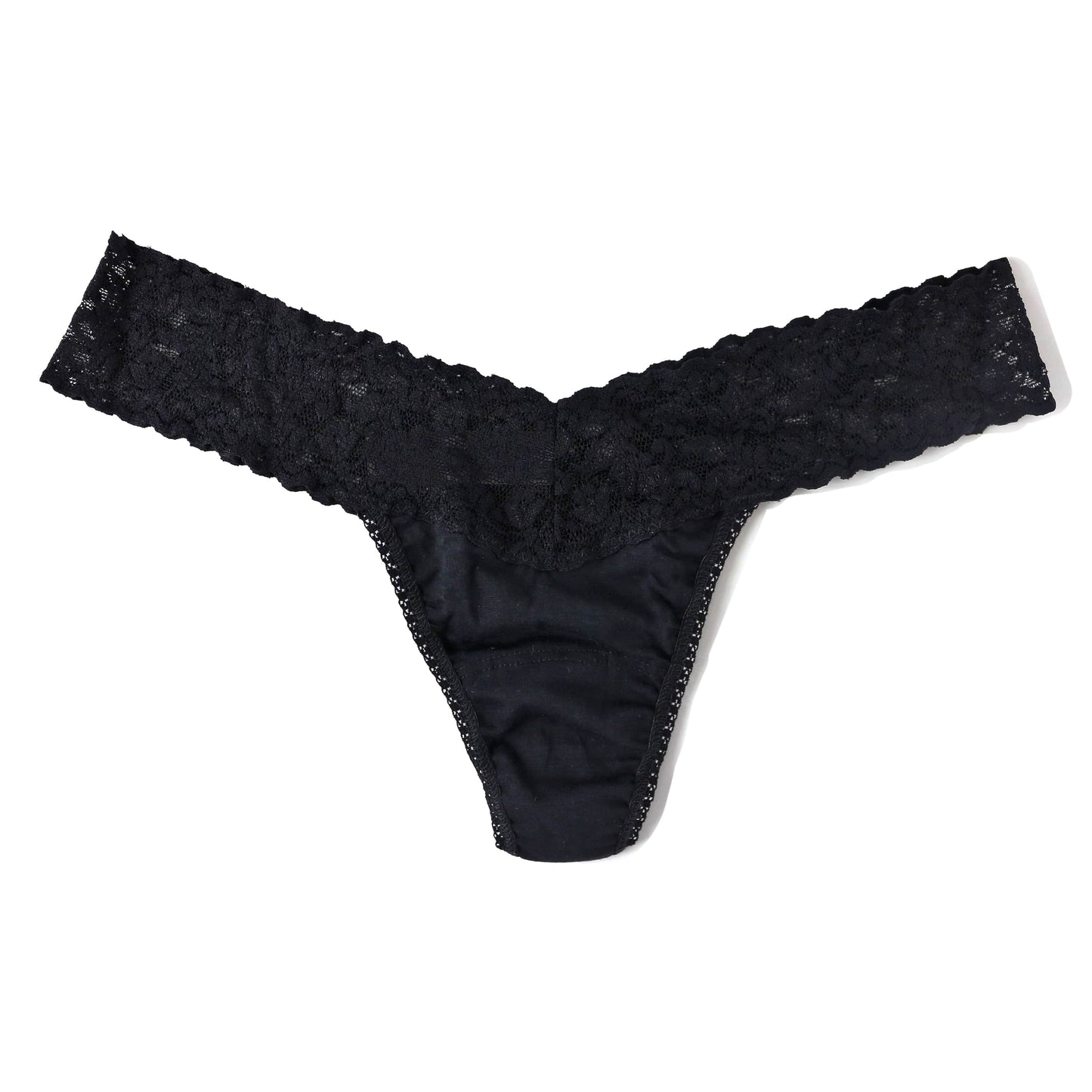 Hanky Panky Supima® Cotton Low Rise Thong 891581