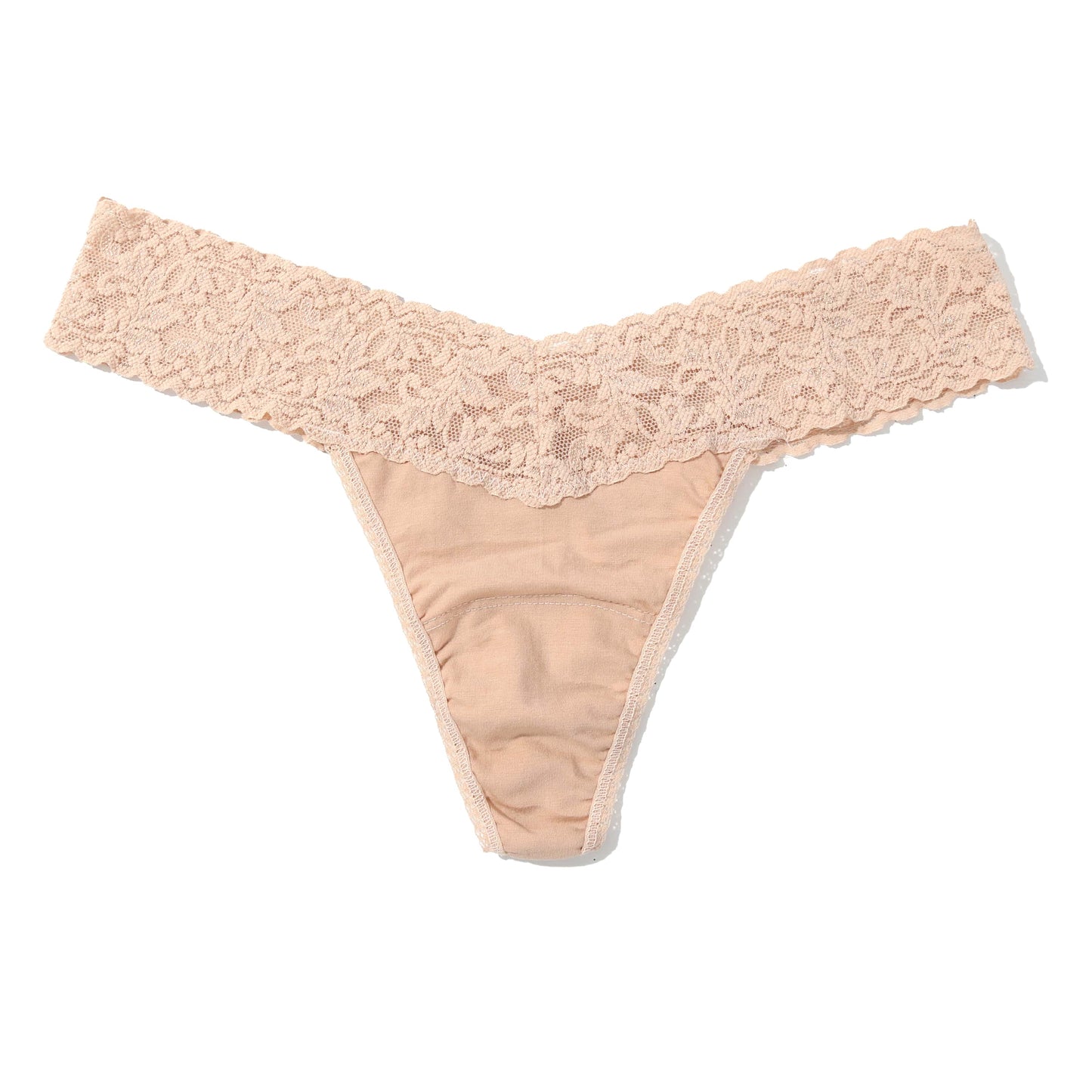 Hanky Panky Supima® Cotton Low Rise Thong 891581