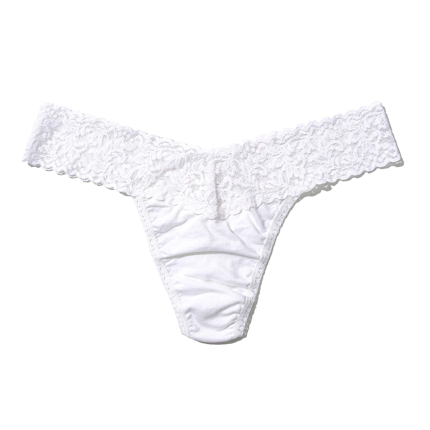 Hanky Panky Supima® Cotton Low Rise Thong 891581
