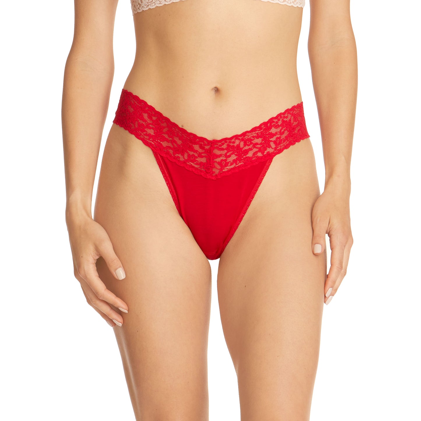 Hanky Panky Supima® Cotton Original Rise Thong 891801