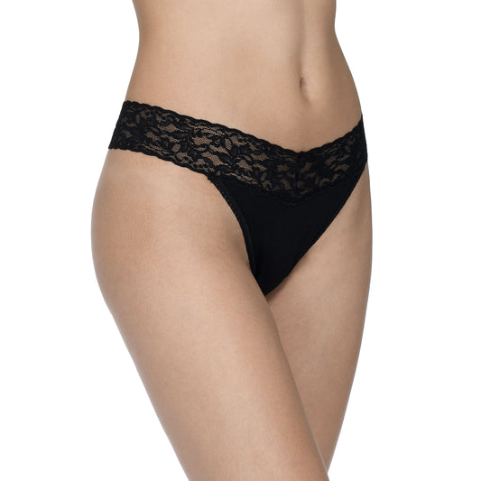 Hanky Panky Supima® Cotton Original Rise Thong 891801