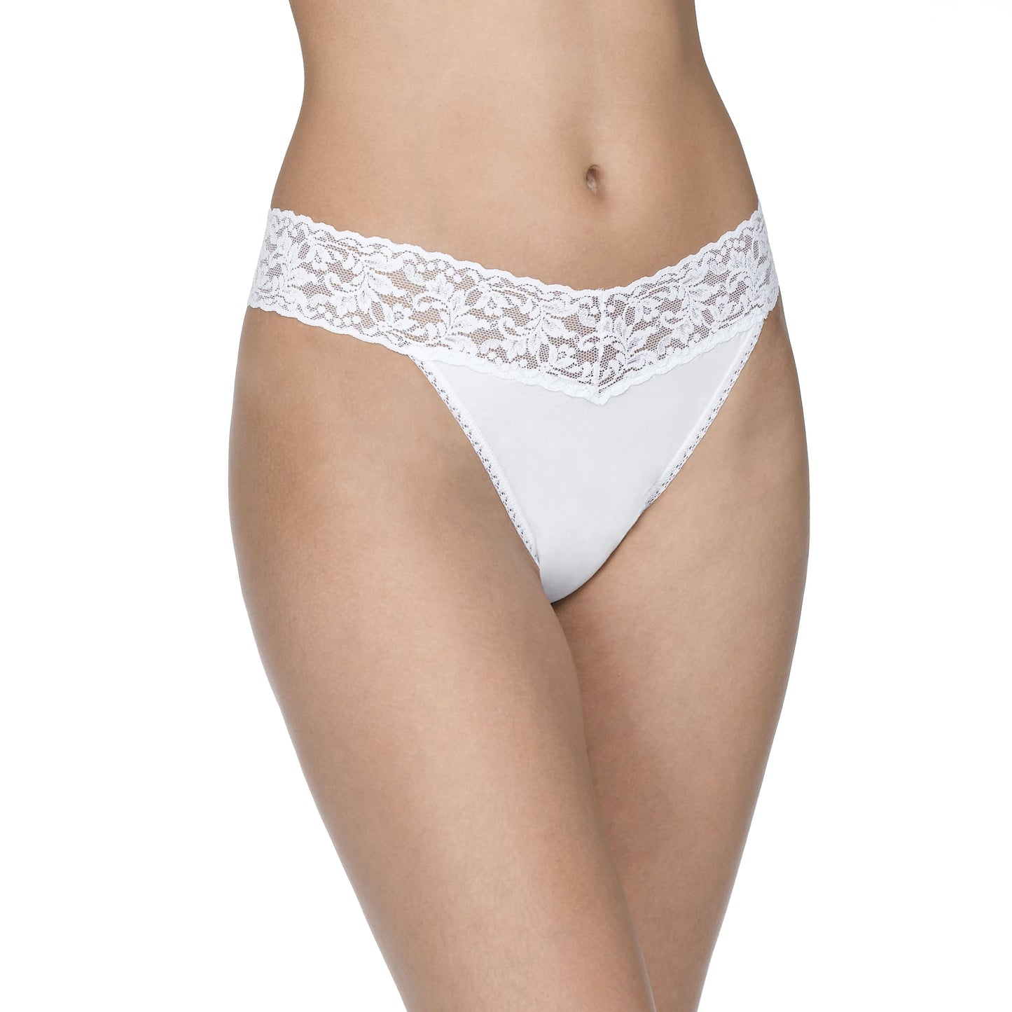 Hanky Panky Supima® Cotton Original Rise Thong 891801