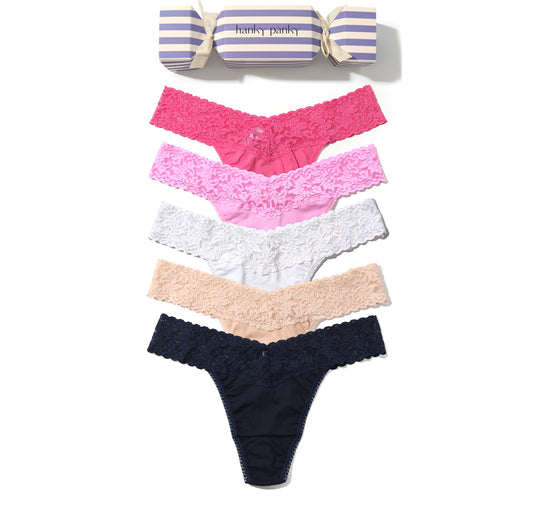 Hanky Panky 5 Pack Cotton Original Rise® Cracker  8918CRACKER5PK