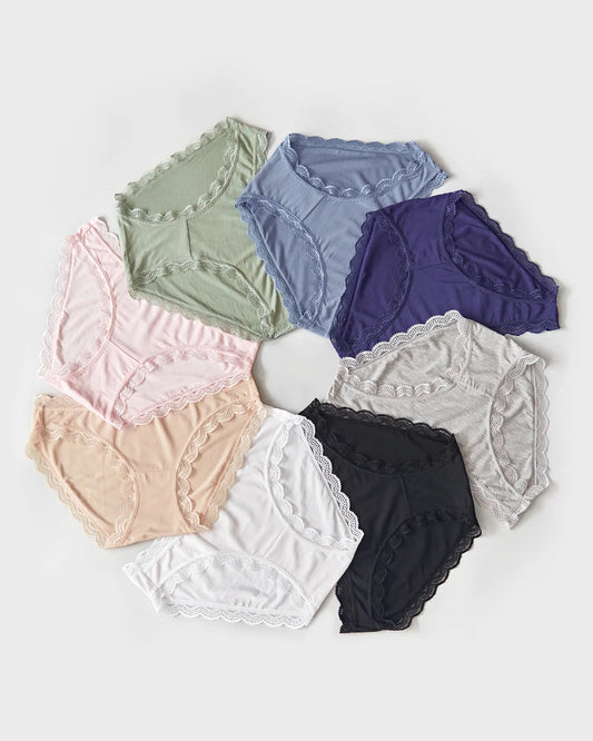 Stripe & Stare 8 Pack Knickers
