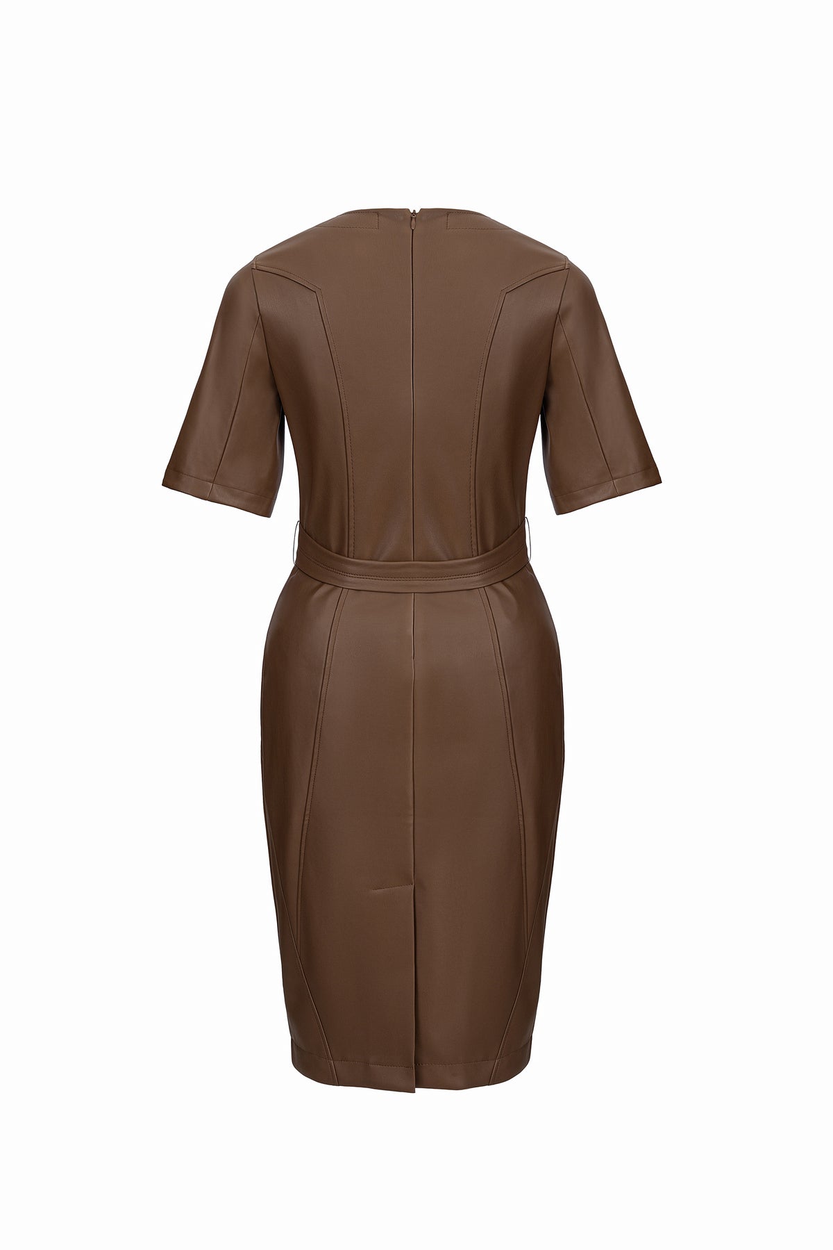 Urbancode Faux Leather Dress BT19-238*