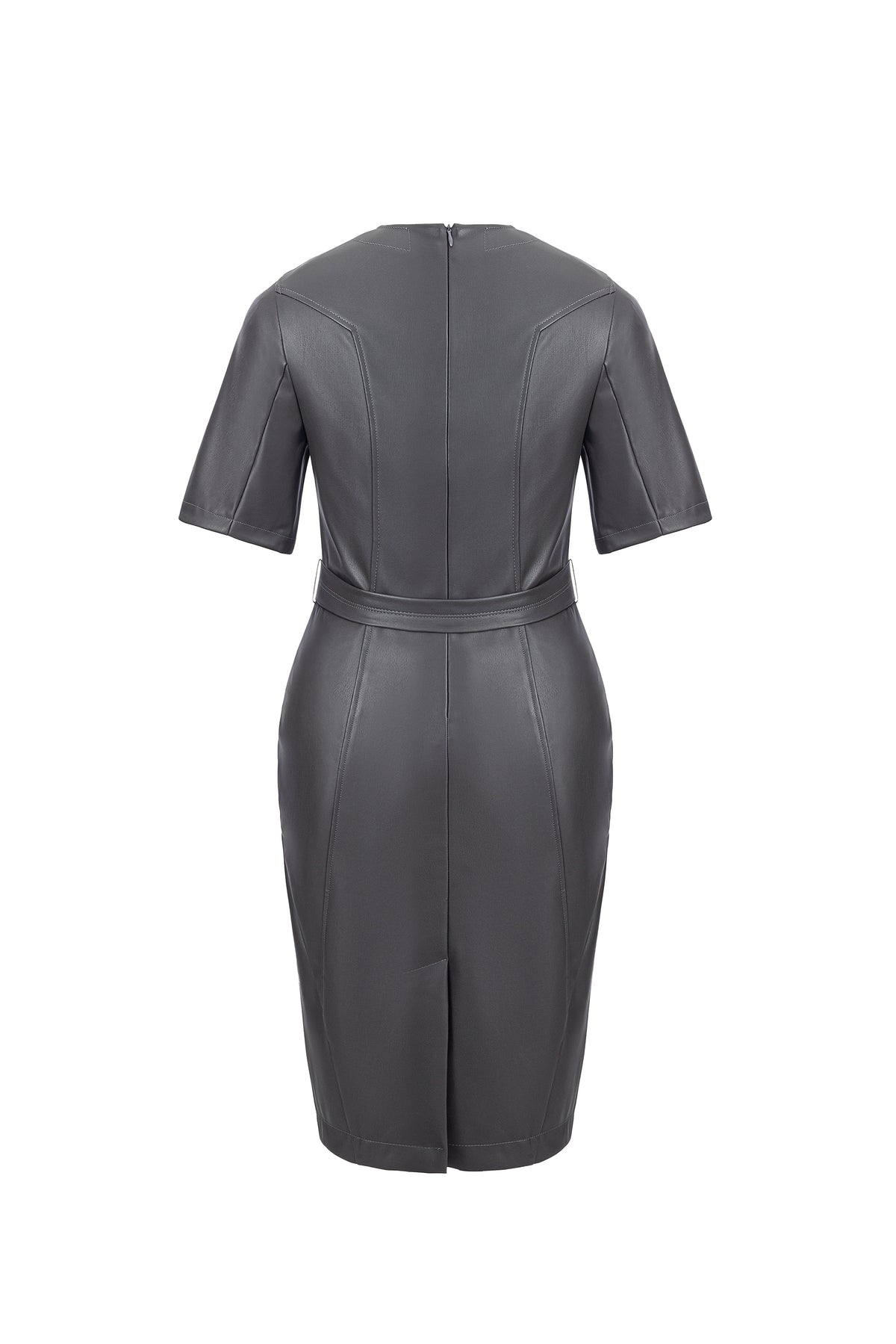Urbancode Faux Leather Dress BT19-238*