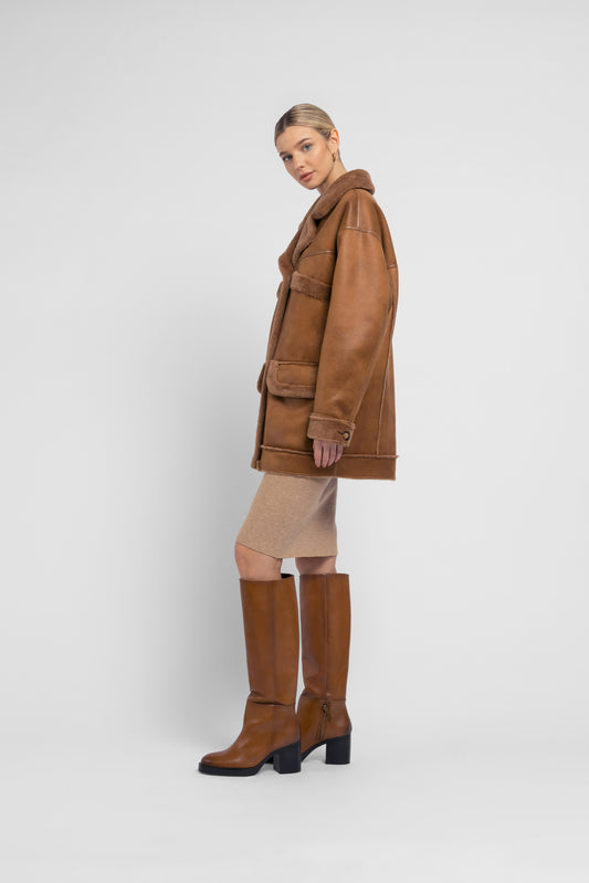 Urbancode Adel 'Reversible" Oversize Jacket  BJ19226*