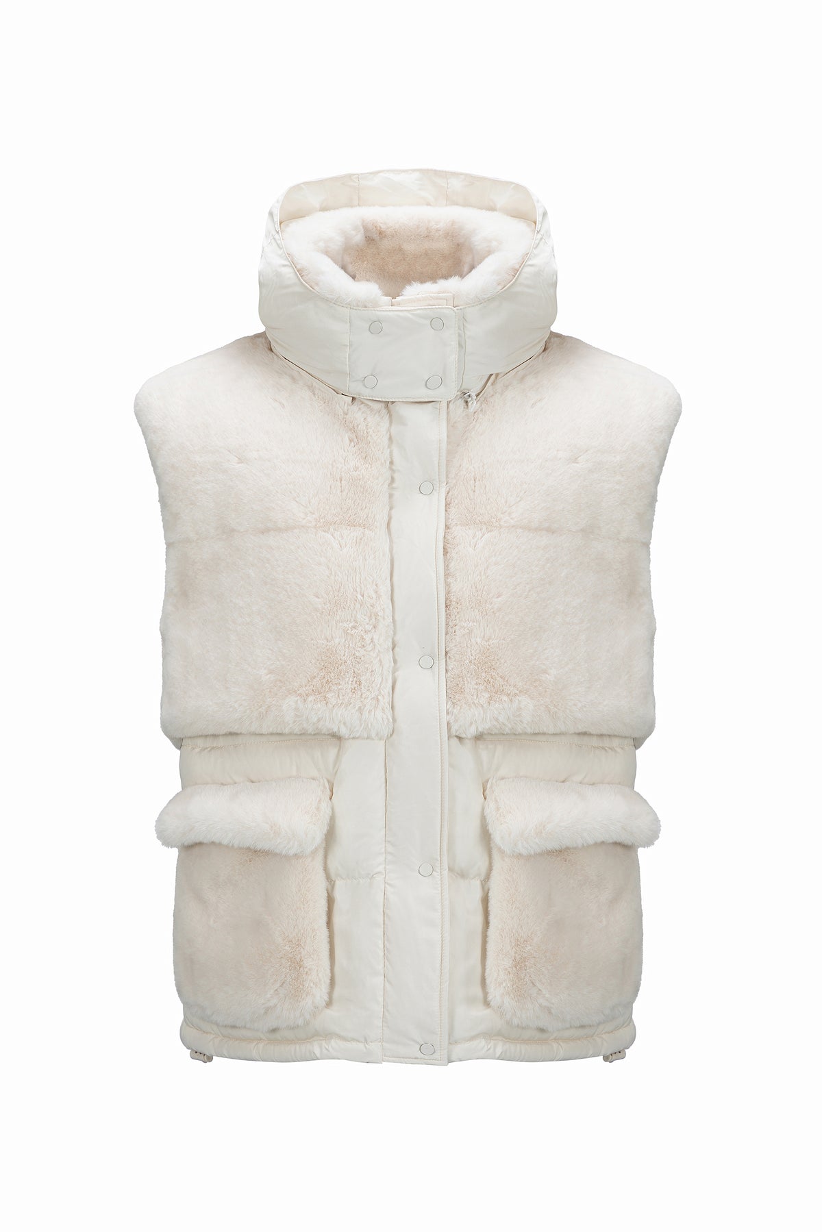 Vegancode Super-Soft Cream Vest BJ19246*