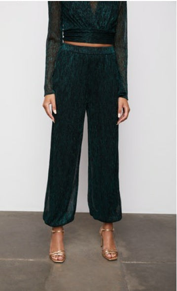 Bailey44 Aqua Shimmery Emerald Pants 410-P065