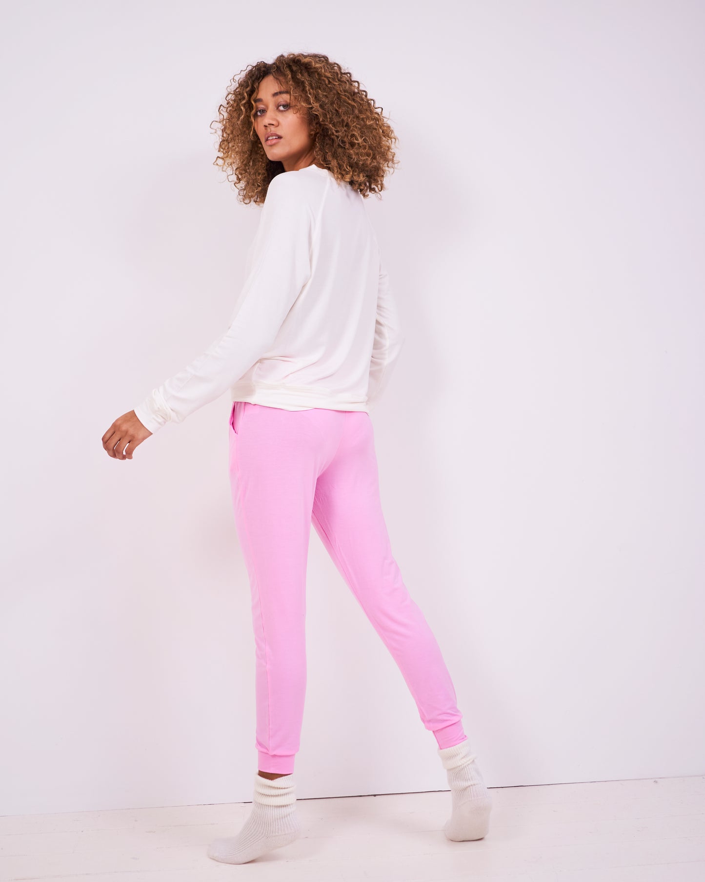 Stripe & Stare Jogger Pants