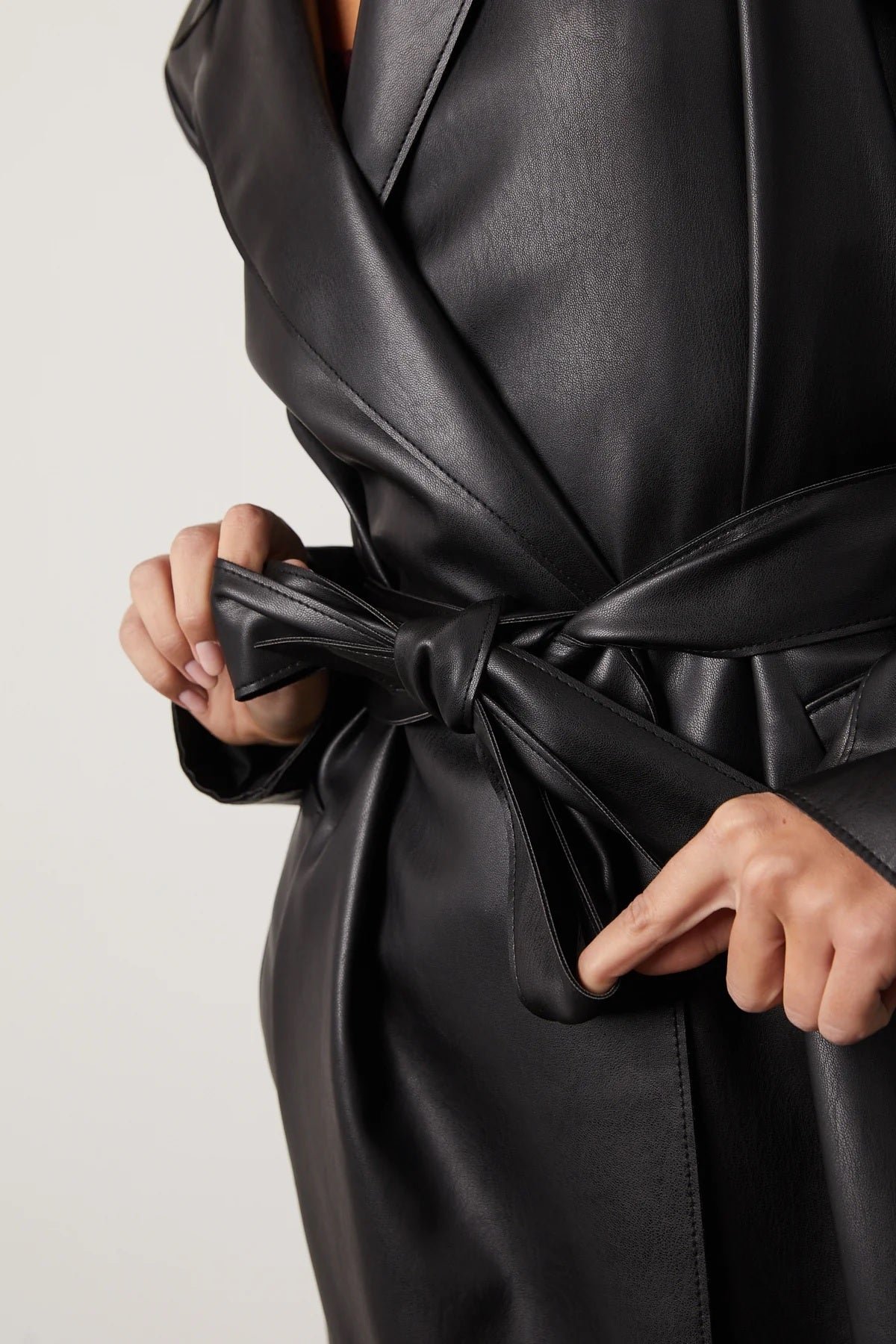 Bailey44 Freya Eco Vegan Leather Trench Coat B44-5485