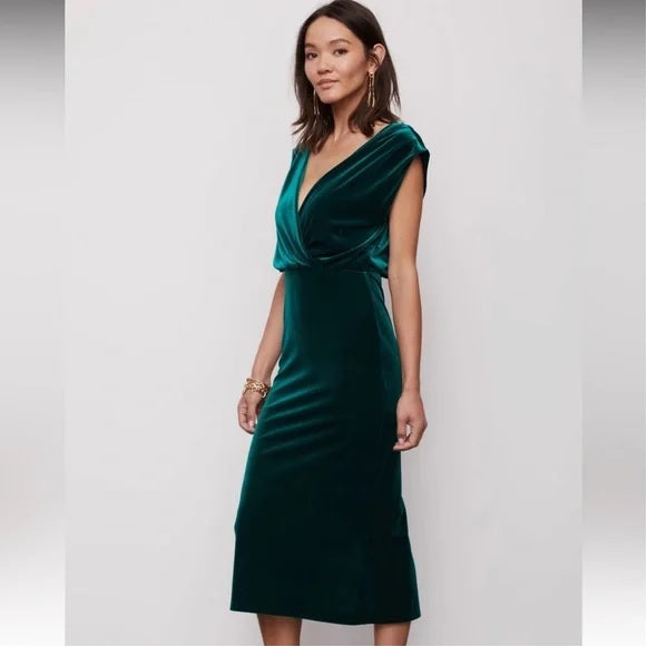 Bailey44 Hamlin Midi Velour Dress 410-U037