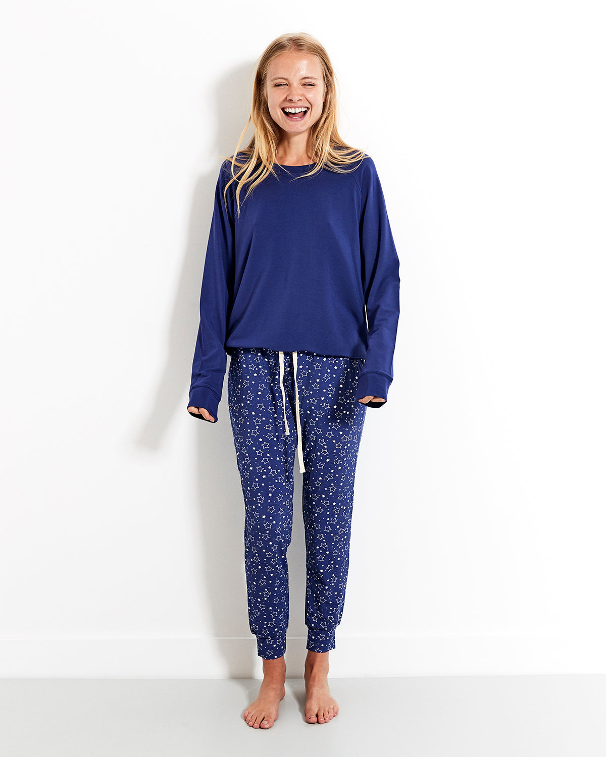 Stripe & Stare Jogger Pants
